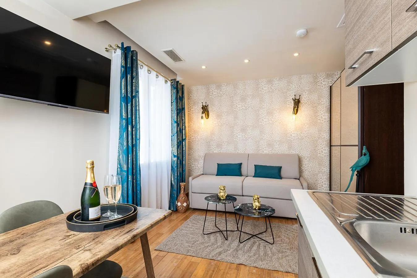 Apartment Studio Meuble La Jungle Suite Mandara Beach, Antibes Juan-Les-Pins